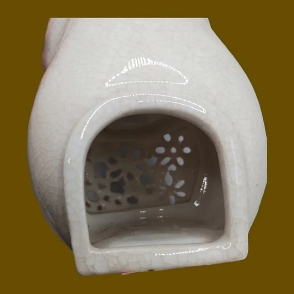Department 56 snowman tealight candle holder